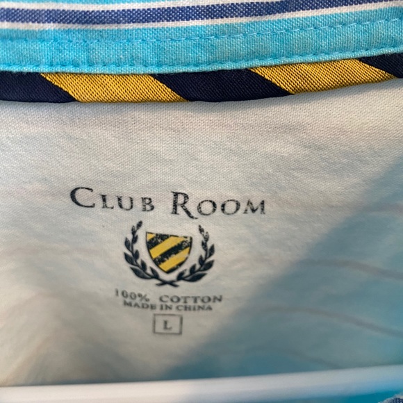 Club room button down shirt size large - Picture 3 of 3